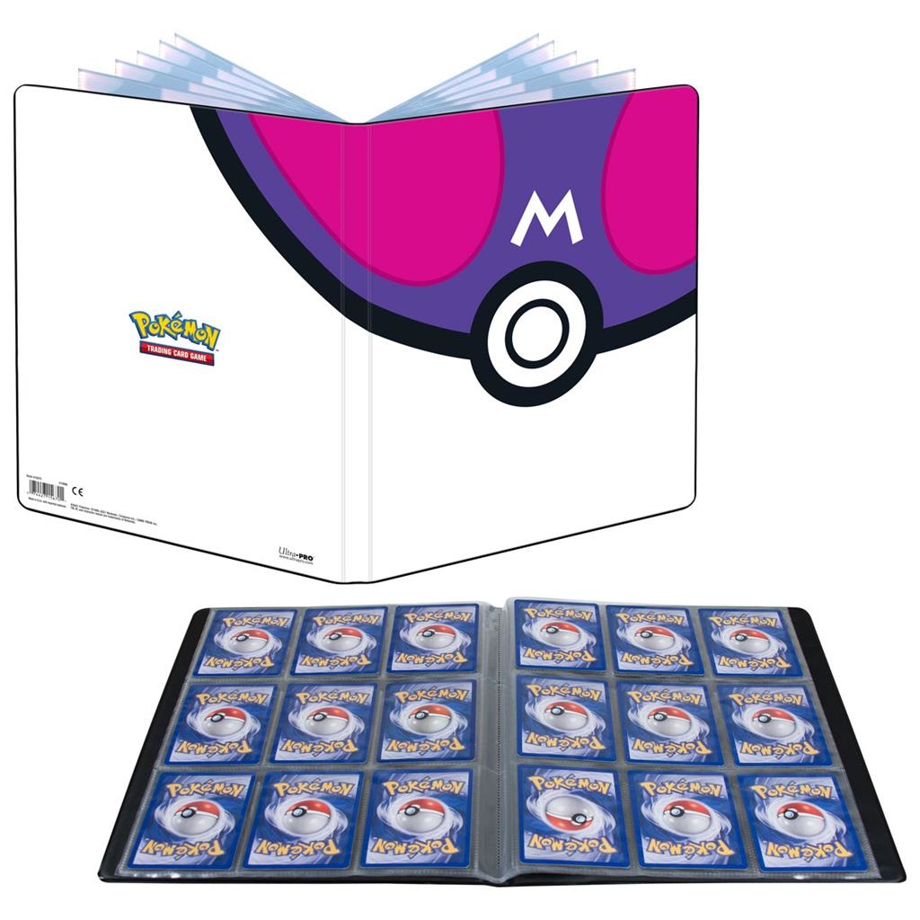 Pokémon Master Ball 9-Pocket Verzamelmap Pokémon Kaarten PS Toys