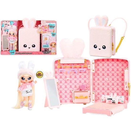 Na! Na! Na! Surprise 3-in-1 Backpack Bedroom Playset Aubrey Heart - Serie 1