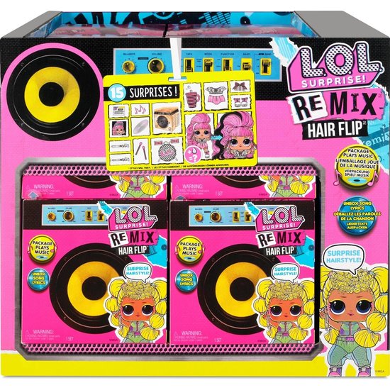 MGA LOL Surprise Remix Hairflip Tots Serie A - Minipop