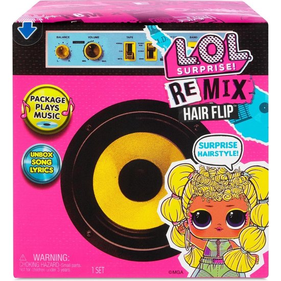 MGA LOL Surprise Remix Hairflip Tots Serie A - Minipop