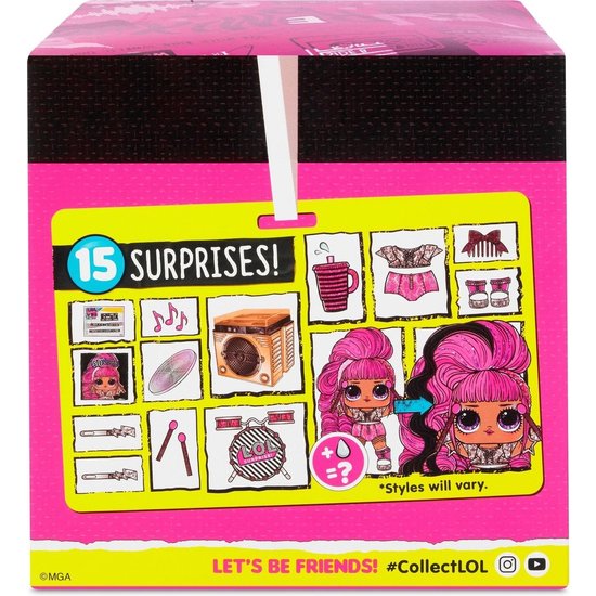 MGA LOL Surprise Remix Hairflip Tots Serie A - Minipop