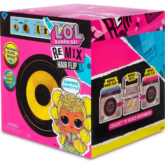 MGA LOL Surprise Remix Hairflip Tots Serie A - Minipop