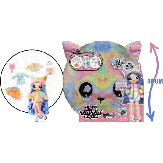 Na! Na! Na! Surprise Ultimate Surprise Rainbow Kitty - Modepop