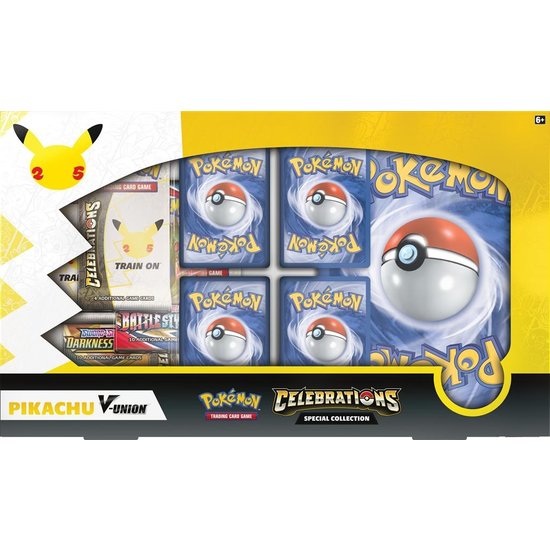 Pokémon  Celebrations Pikachu V Union Special Collection