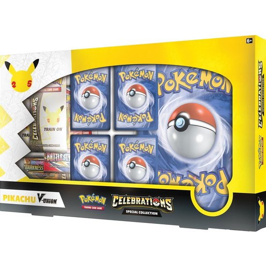 Pokémon  Celebrations Pikachu V Union Special Collection