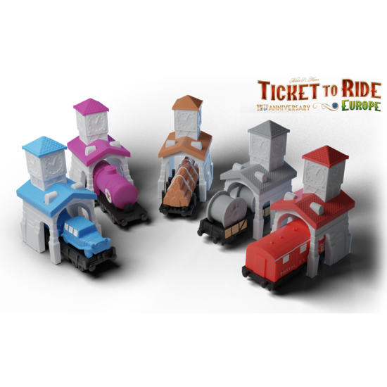 Days of Wonder Ticket to Ride Europe 15th Anniversary Nederlands  - Bordspel