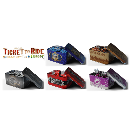 Days of Wonder Ticket to Ride Europe 15th Anniversary Nederlands  - Bordspel