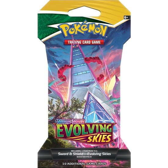 Pokémon  Sword & Shield Evolving Skies Sleeved Booster Pack