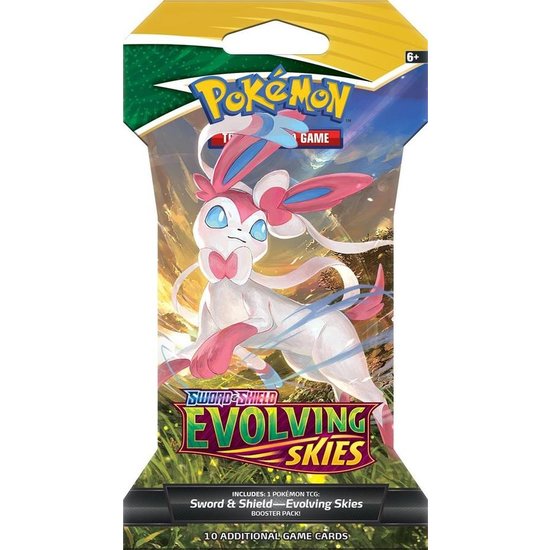 Pokémon  Sword & Shield Evolving Skies Sleeved Booster Pack