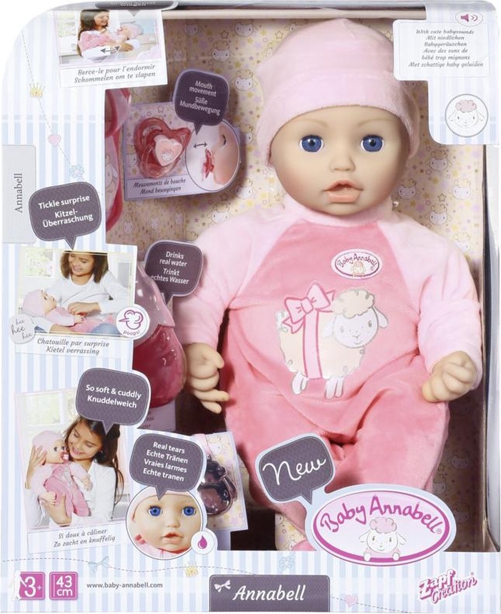 Baby Annabell Sneeuwpak Roze Metallic – Voor Poppen Tot 43 Cm | Inclusief Knusse Capuchon | Zapf Creatie