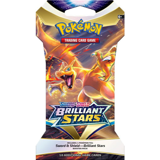 Pokémon  Pokemon - Sword & Shield Brilliant Stars Sleeved Boosterpack