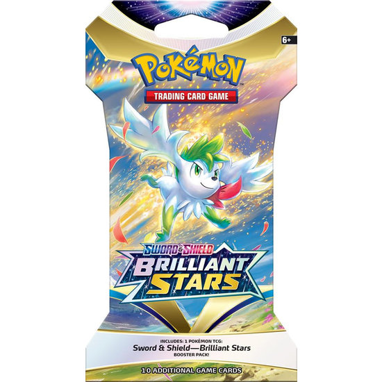 Pokémon  Pokemon - Sword & Shield Brilliant Stars Sleeved Boosterpack