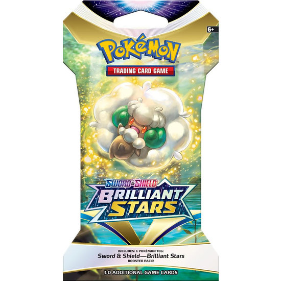 Pokémon  Pokemon - Sword & Shield Brilliant Stars Sleeved Boosterpack