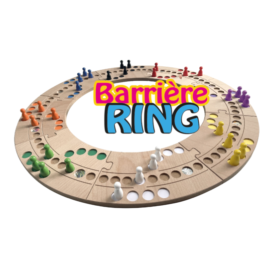 Keezen  Phoof Barriere Ring Kunststof 2 tot 8 spelers het nieuwe Tokkenspel