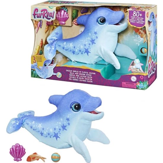 FurReal  FurReal: Dimples mijn Speelse Dolfijn - Interactieve Knuffel
