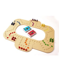 Keezbord 4-6 Personen Kunststof - Keezen bordspel