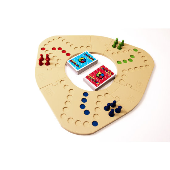 Keezbord Totaalbox Kunststof 8 personen - Keezenspel