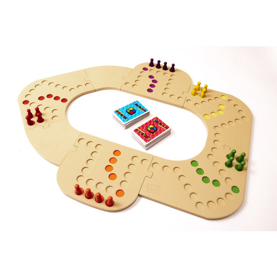 Keezbord Totaalbox Kunststof 8 personen - Keezenspel