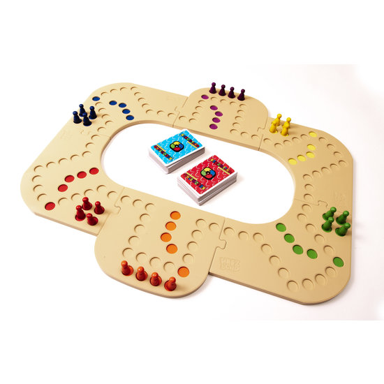 Keezbord Totaalbox Kunststof 8 personen - Keezenspel