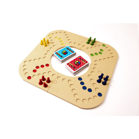 Keezbord 4 persoons en tokkenspel | PS Toys