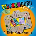 Keezbord Tokken Bord - De Luxe - 4 en 6 personen