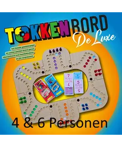 Tokken Bord - De Luxe - 4 en 6 personen
