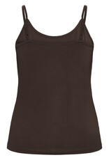 Kaffe curve Top KCjena Strap Top Coffee Bean