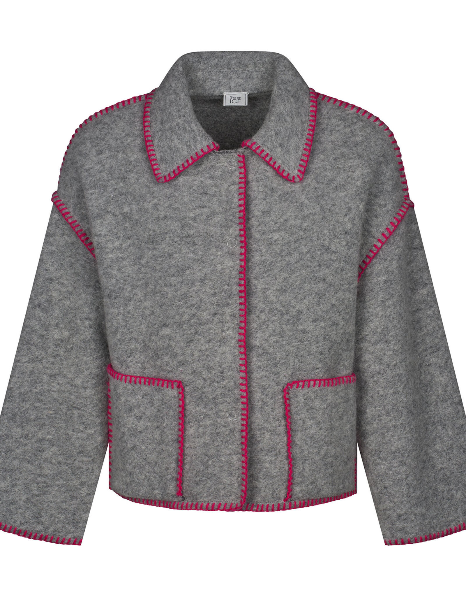 Green ICE Jas Sering Grey