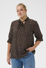 Kaffe curve Bloes KCditte Blouse Coffe Bean