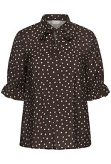 Kaffe curve Bloes KCditte Blouse Coffe Bean
