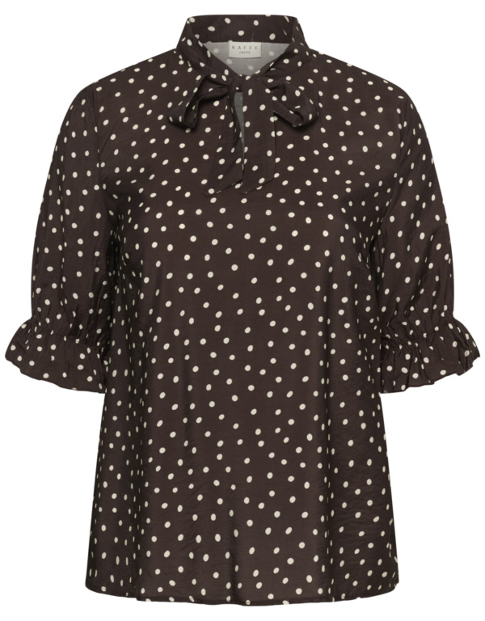 Kaffe curve Bloes KCditte Blouse Coffe Bean