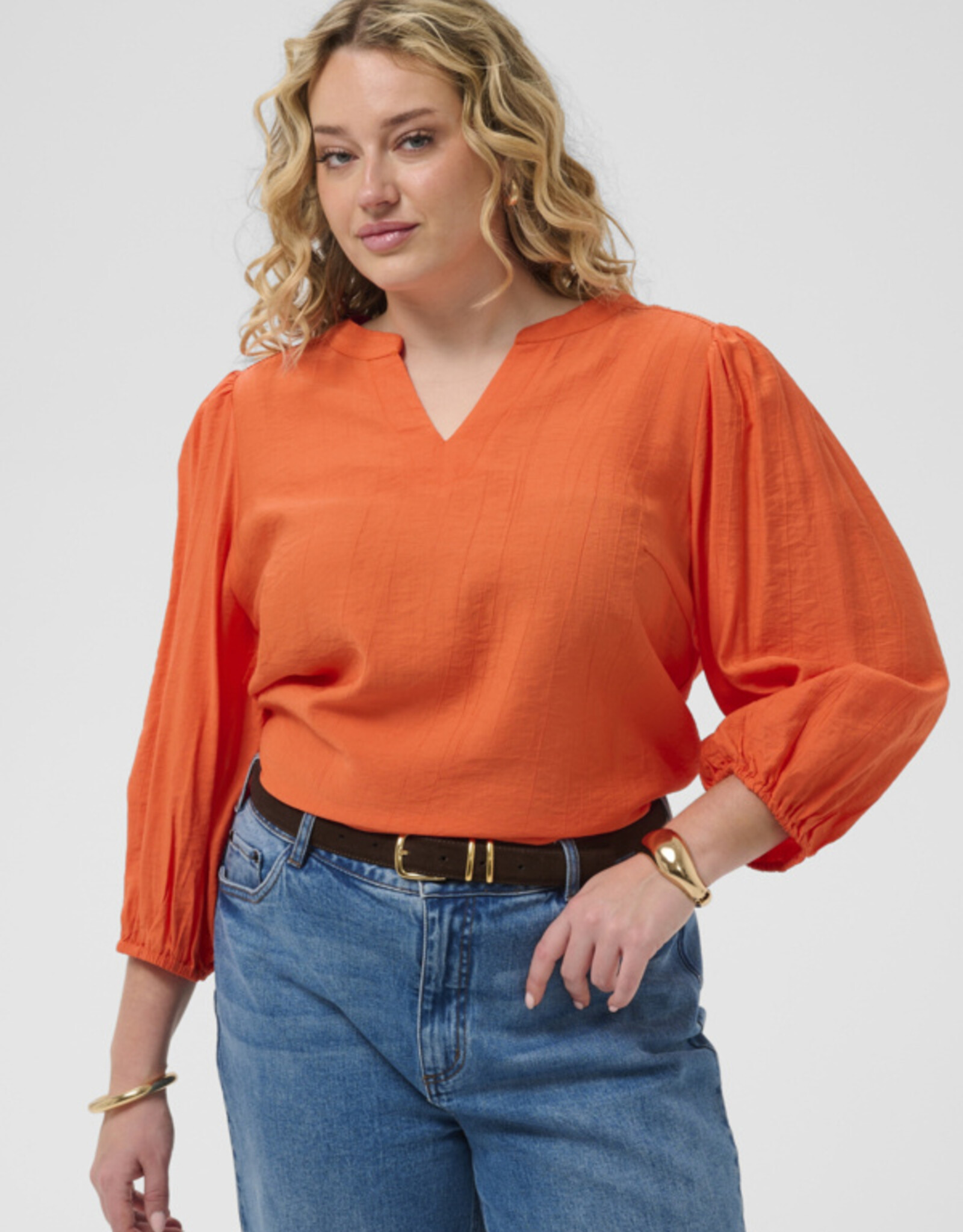 Kaffe curve Bloes KCalberte Blouse
