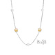 Orage kids Orage Kids Ketting bloem parelmoer geel