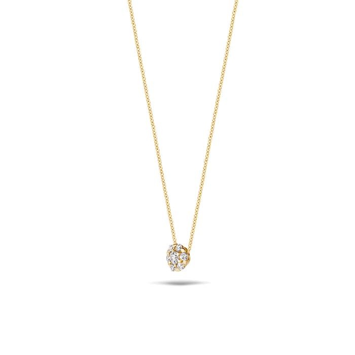 Blush Blush Collier 3097YZI - Geel Goud (14Krt.) met Zirconia