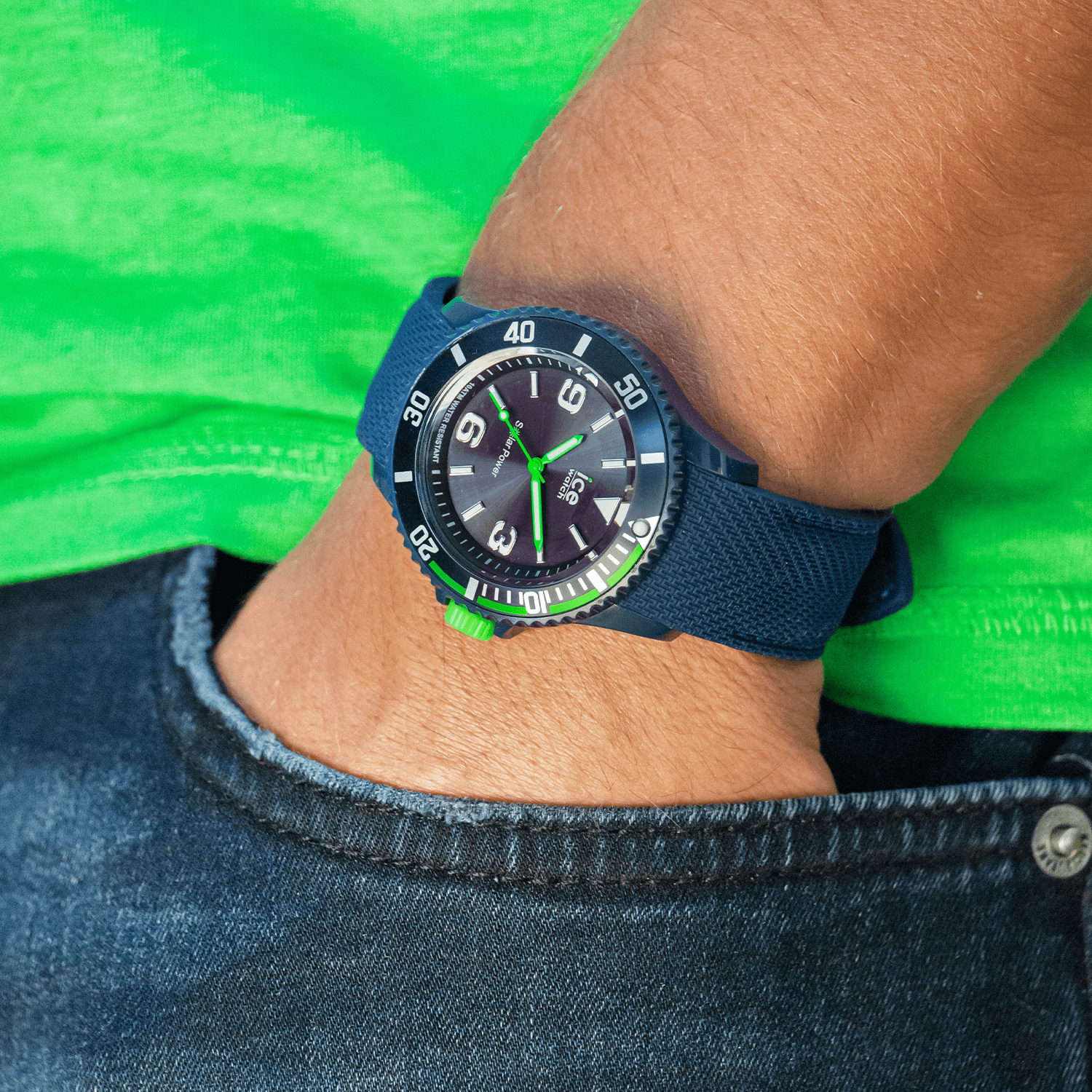 Ice Watch ICE sixty nine - Solar - Blue green - Juwelier Imschoot