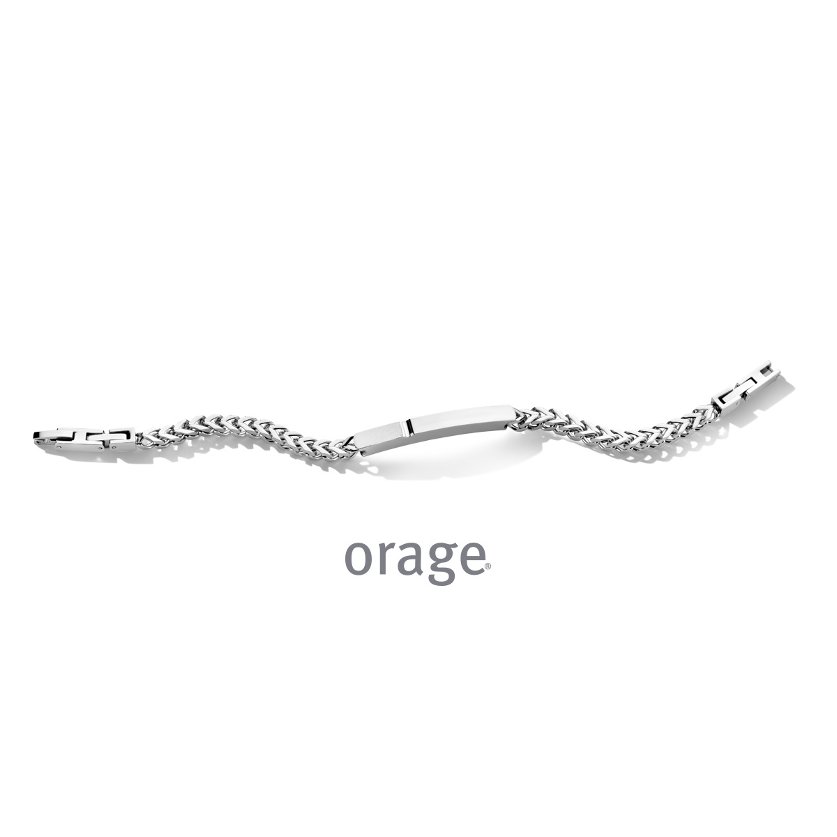 Orage AS178 Heren armband staal