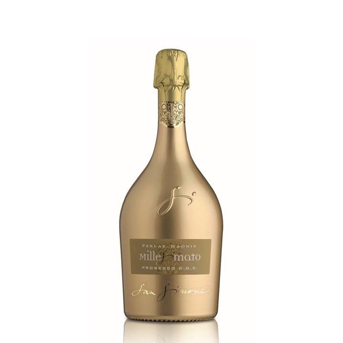 San Simone Perlae Naonis Prosecco Millesimato DOC Brut Limited Edition Goud