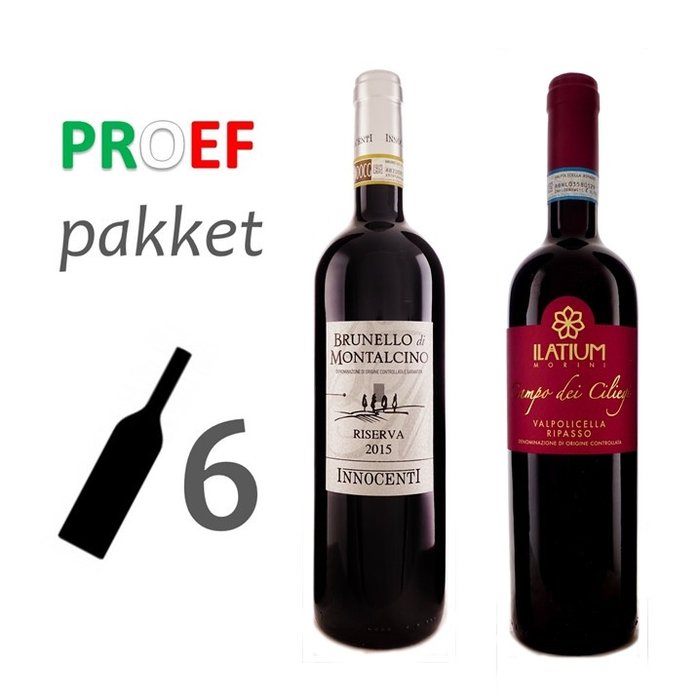 Proefpakket Topselectie ITALIEwijnen.nl DUE