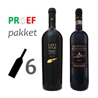 Proefpakket Topselectie ITALIEwijnen.nl Italiaanse wijnen