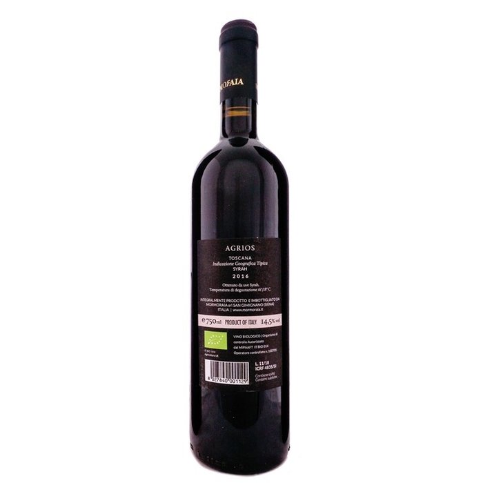Mormoraia Agrios Syrah Toscana Rosso IGT