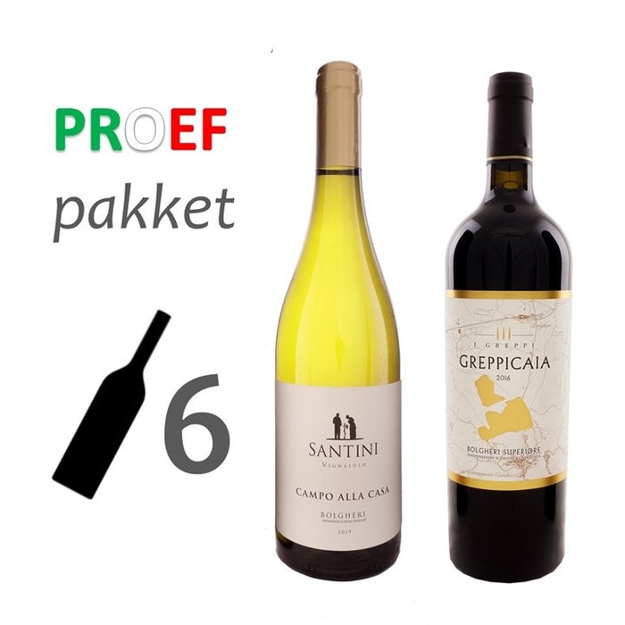 Proefpakket Bolgheri