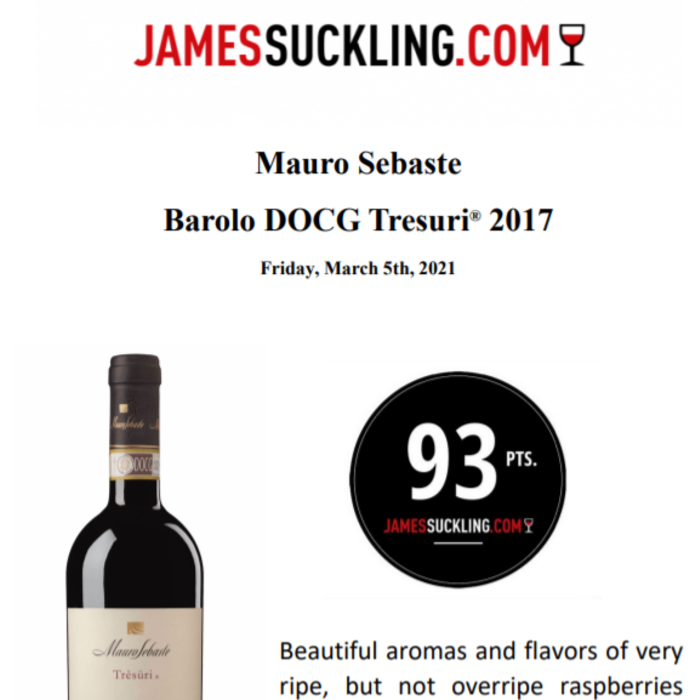 Mauro Sebaste Barolo Trèsüri DOCG
