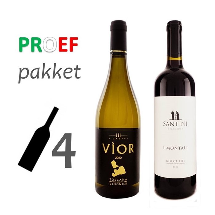Proefpakket Bolgheri Misto Quattro