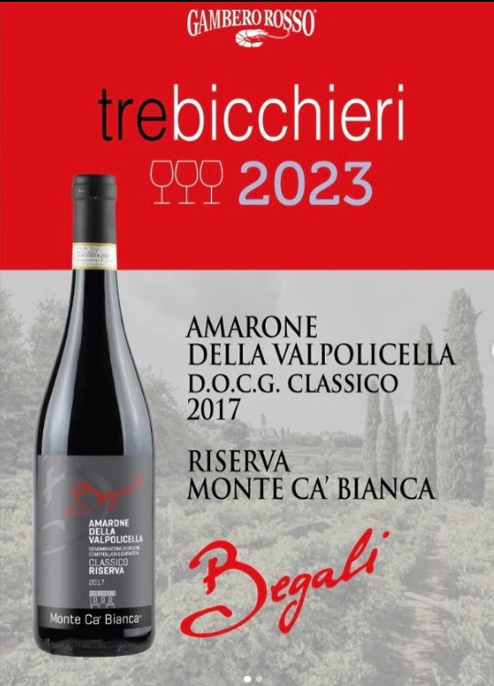 Amarone Riserva 2017 Monte Ca'Bianca - Begali