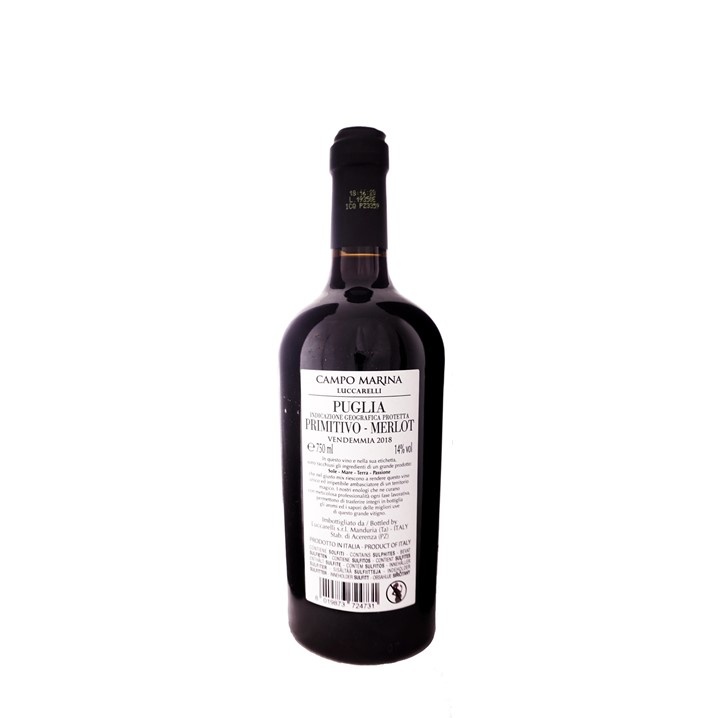 Luccarelli Vini Campo Marina - Primitivo-Merlot Puglia IGP