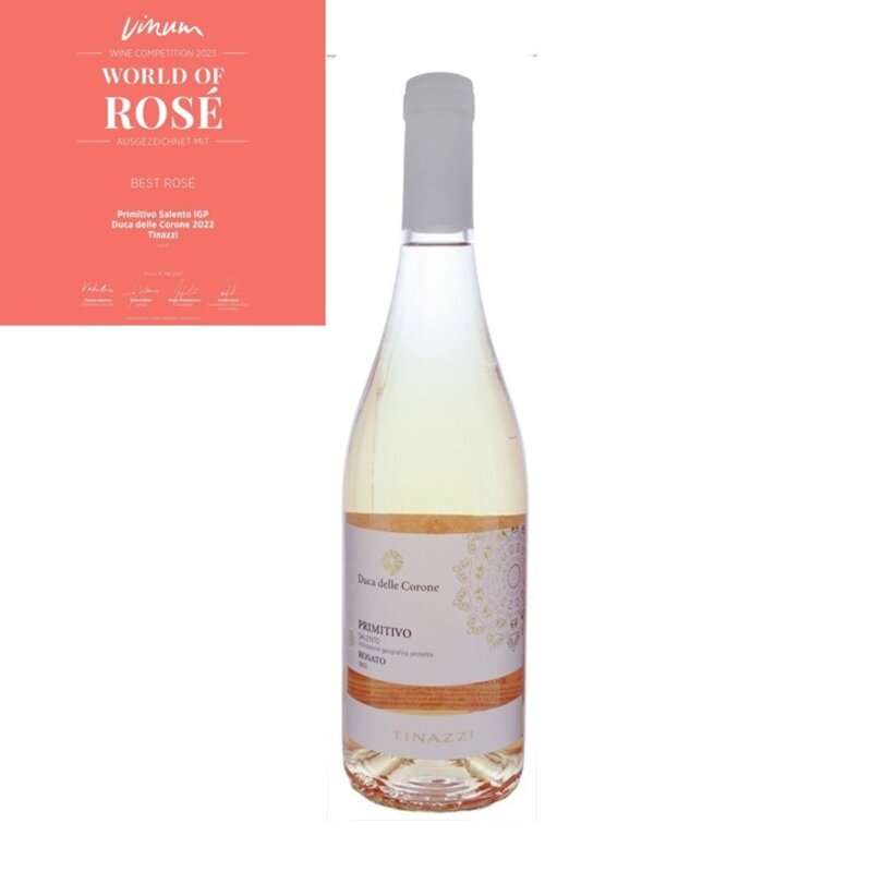 Tinazzi Primitivo Rosato IGP Salento 2022
