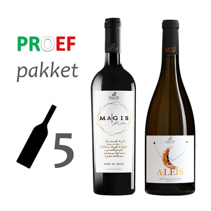 Sacco Vignaioli Apuli Proefpakket Puglia Sacco Vignaioli