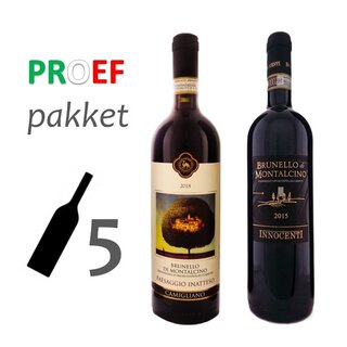 Proefpakket Brunello di Montalcino MISTO