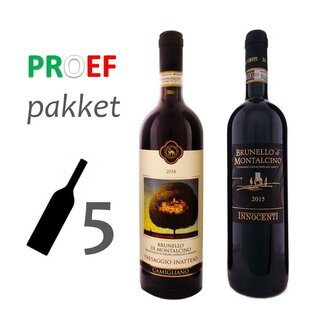Proefpakket Jaargangen Brunello di Montalcino