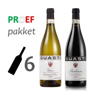 GUASTI Proefpakket GUASTI wijnen uit Piemonte